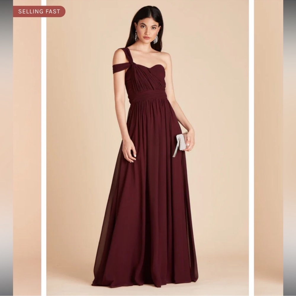 Birdy Grey Grace Convertible Maroon Red Bridesmaid Dress